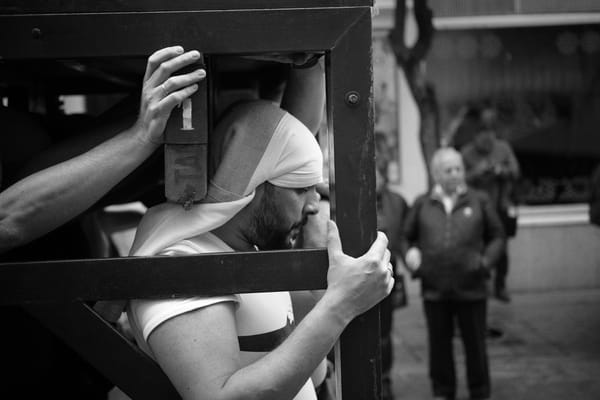 Training for Semana Santa in Seville